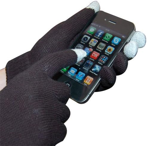 Texting Gloves Black Universal Smart Phone Touch Screen Warm Winter IPhone Droid
