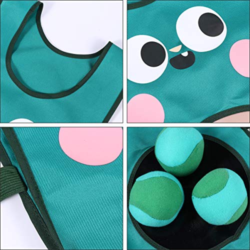 CLISPEED Conjunto de Jogo de Colete de Bola para CrianÃ§as Dodge Bola Colete de Bola de Alvo Pegajos