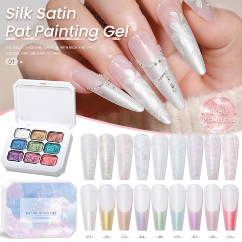 Esmalte de uñas de 15 ml con efecto degradado intenso y color vibrante para manicura 4