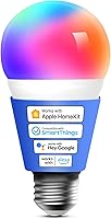 meross Smart LED Light Bulb, Smart WiFi LED Bulbs Compatible with Apple HomeKit,Siri,Alexa, Google Home & SmartThings,...