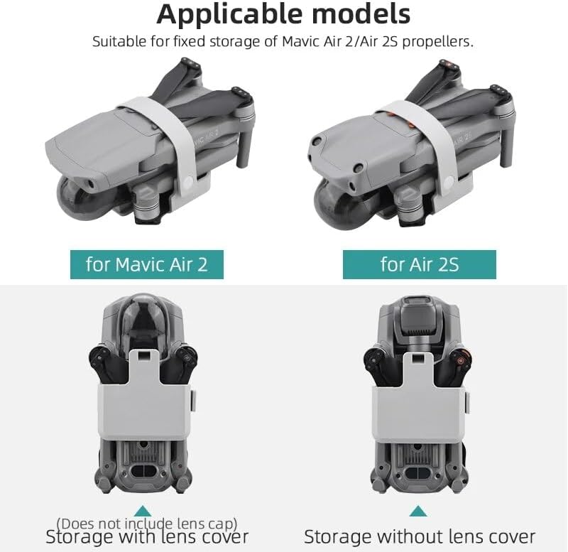 Miniatura 4 de for D-JI Mavic Air 22S Propeller Holder Blade Stabilizer Props Mount Fixed Protector Belt Drone Accessories (Color  New Holder-01)