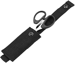 Dilwe Gaine de Ciseaux, Gaine de Nylon Outil Holsters Ceinture Support Etui Pochette pour Ciseaux pour Secourisme Médical de Premiers Secours