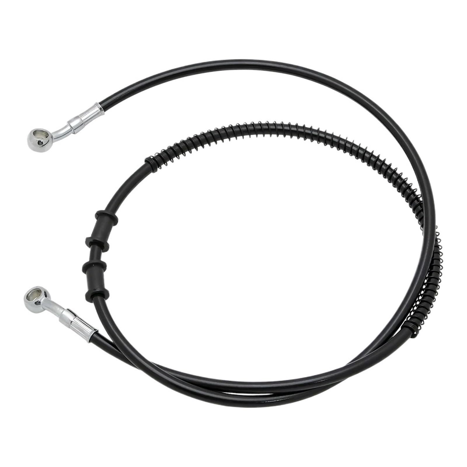 Zestaw naprawczy linek hamulcowych Do XL 883 1200 X48 stali nierdzewnej przedni hydrauliczny przewód hamulcowy, przewody, system motocykla(1100MM)