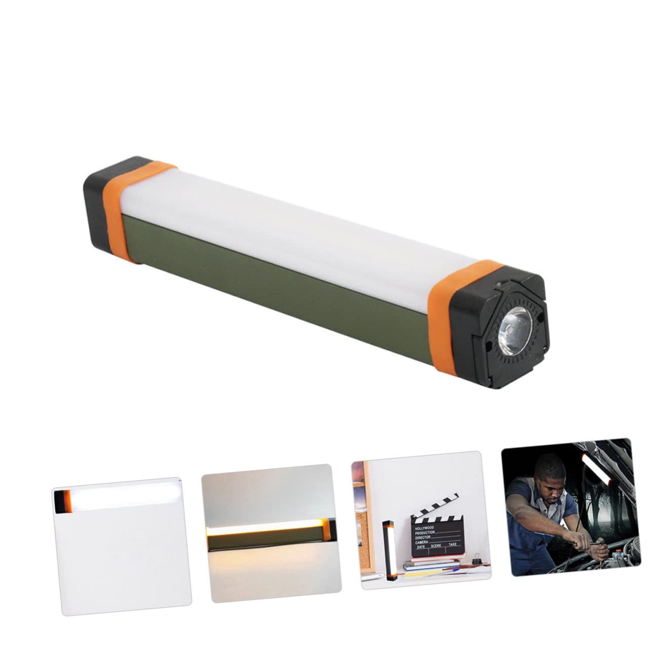 BESPORTBLE 1pieza Lámpara De Camping Recargable Led Portátil Luz De Emergencia Para Exteriores Diseño Multifuncional y Compacto Para Acampar y Actividades Nocturnas