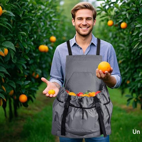 Tablier potager avec poches à libération rapide pour éviter le mal de dos - 5