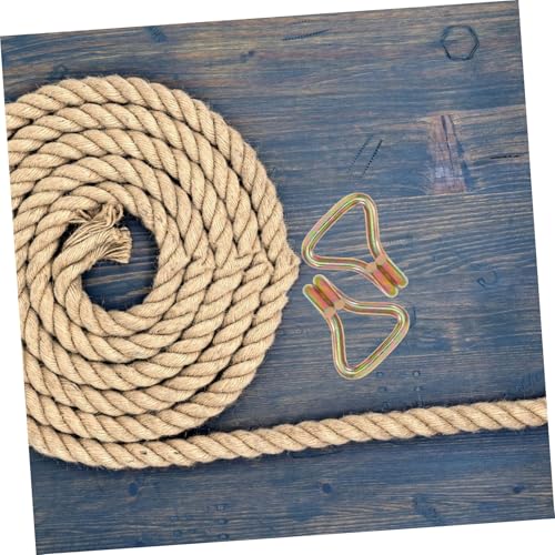 Crochets en J Métalliques d'Arrimage en Acier Renforcé Double Rangée pour Fixation Camion