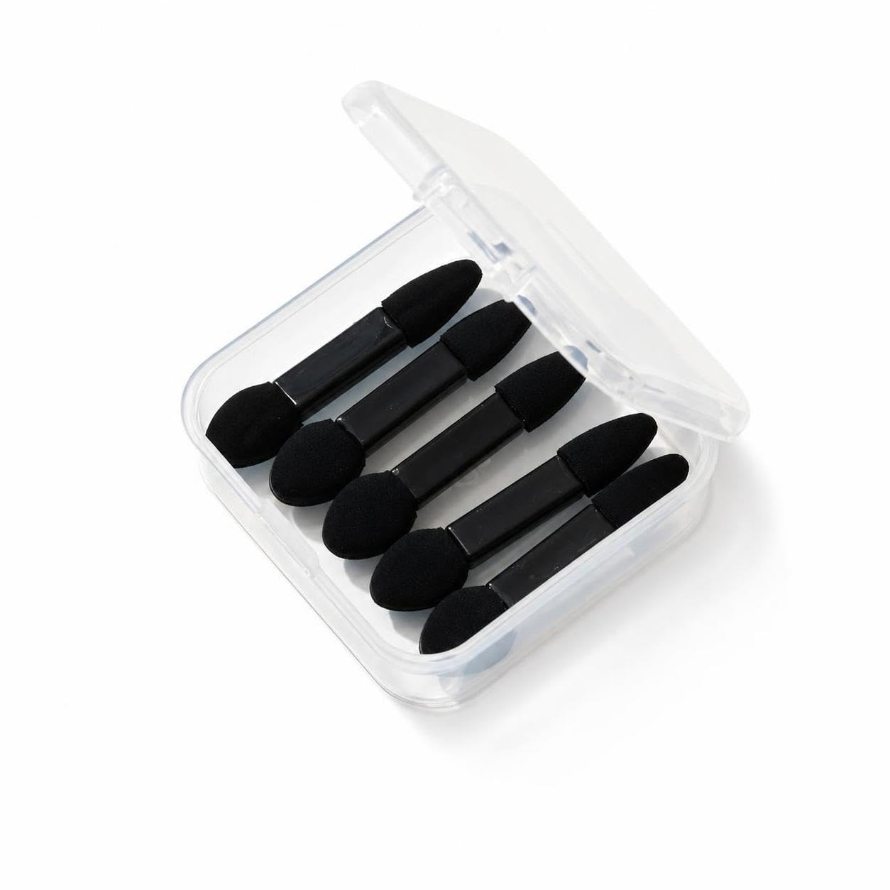 Dual-Ended Sponge Applicator for Concealer & Eyeshadow - Mini Portable Makeup Brush Set Portable 5-piece Set Synthetic Fiber-image-12