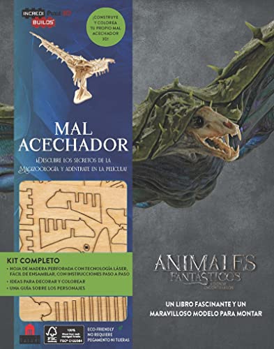 Incredibuilds Harry Potter Mal acechador [Spanish] 8893670127 Book Cover