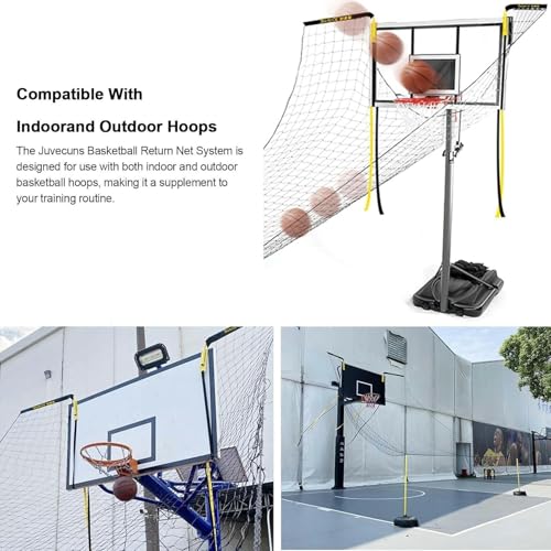 Sistema Di Ritorno FORZA Per Canestro Basket - Angolo 180°, Regolabile, Impermeabile, Nero - Foto 8