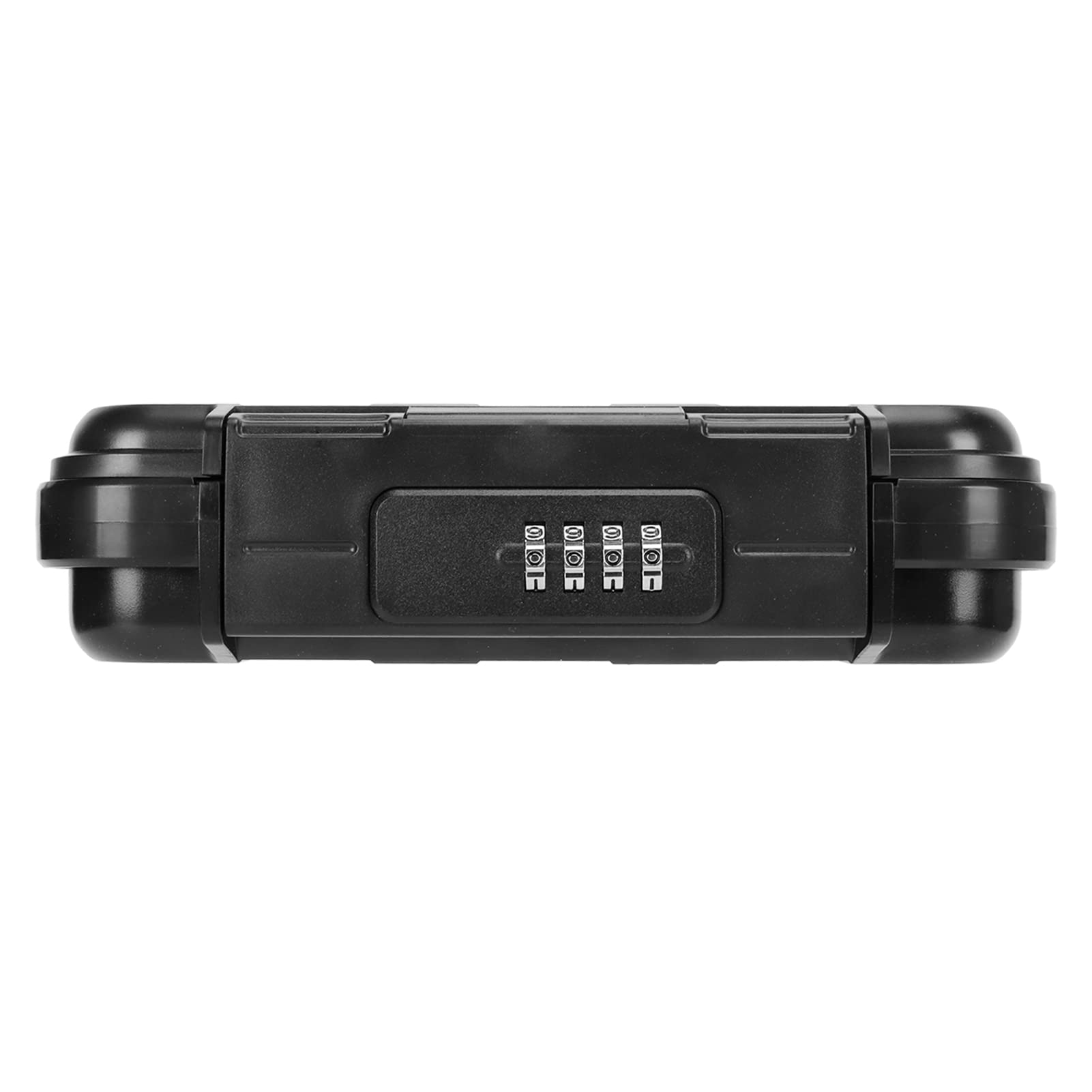 Cassetta di Sicurezza Portatile, Cassetta di Sicurezza con Combinazione di Password a 4 Cifre per Viaggi Sicuri, Mini Cassetta di Sicurezza Portatile Impermeabile con Fune in