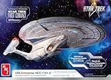 AMT Skill 2 Model Kit U.S.S. Enterprise NCC-1701-E Space Ship Star Trek: First Contact (1996) Movie 1/1400 Scale Model AMT1405M