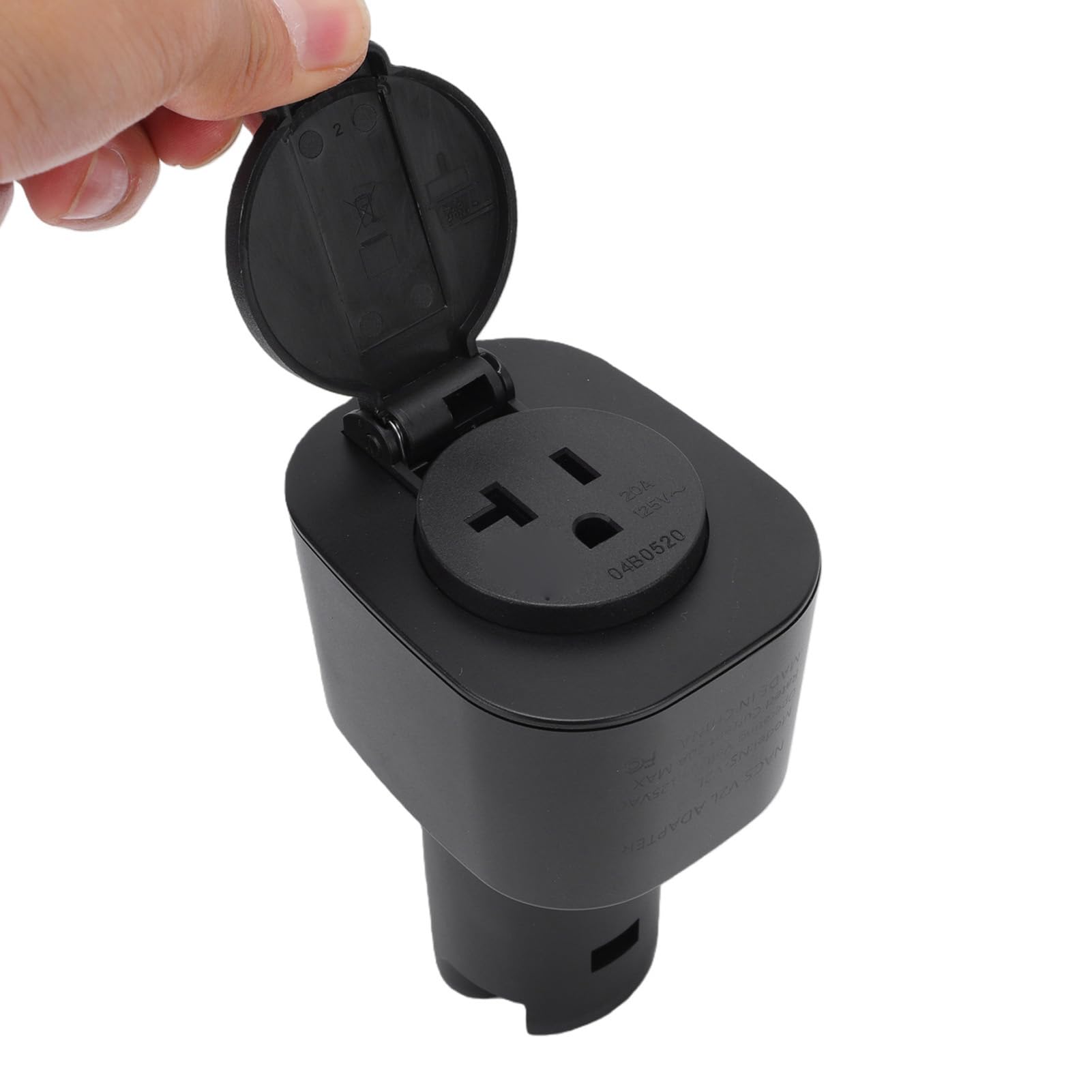 Goshyda Adapter do ładowania Pojazdów Elektrycznych z blokadą Bezpieczeństwa i Wyświetlaczem LED, Adapter NACS V2L do Ioniq 5 6 9, Zamiennik EV3 EV5 EV6 EV9