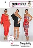 Simplicity 1115 Women's Jumpsuit Romper Sewing Pattern by Mimi G, Sizes 6-14