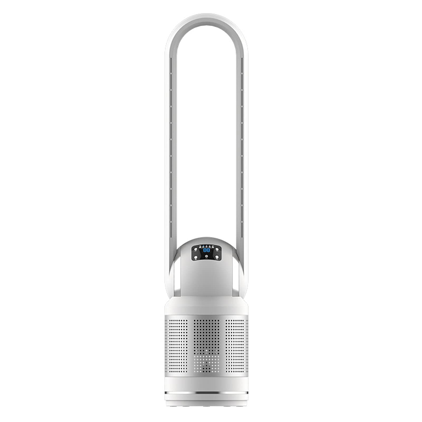 Bladeless Fan 48 Inch Household Vertical Floor-Standing Fan 80 Oscillating Tower Fan with Remote Control 8 Speed Settings