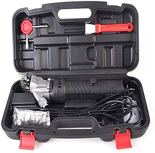Topchances Professional High Speed Electric Sheep Shearing Clipper Scissors Shears Cutter Goat Grooming Shearing Clippe With 13 Teeth Bend Blade For Farm Animal Livestock (350W) #TOP22