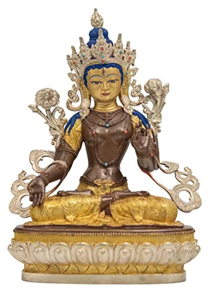 Amazon｜真鍮ゴールド&シルバーメッキ&ファミーユローズチベット