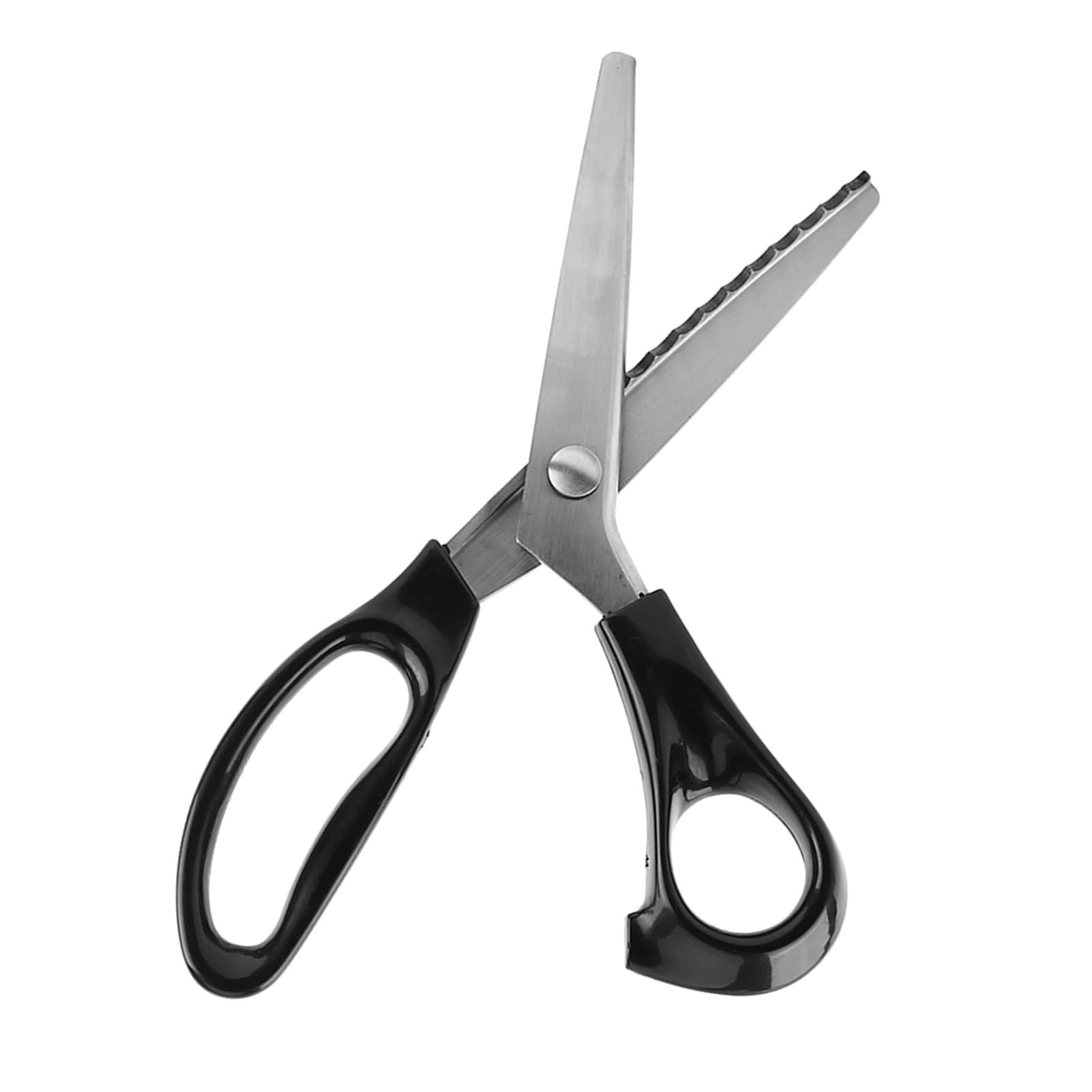 Forbici Forbici Decorative per Tessuti Lame in Acciaio Inossidabile per Sartoria Professionale Triangolo Bordo Tondo 3 5 7mm 23 Cm (7 mm)