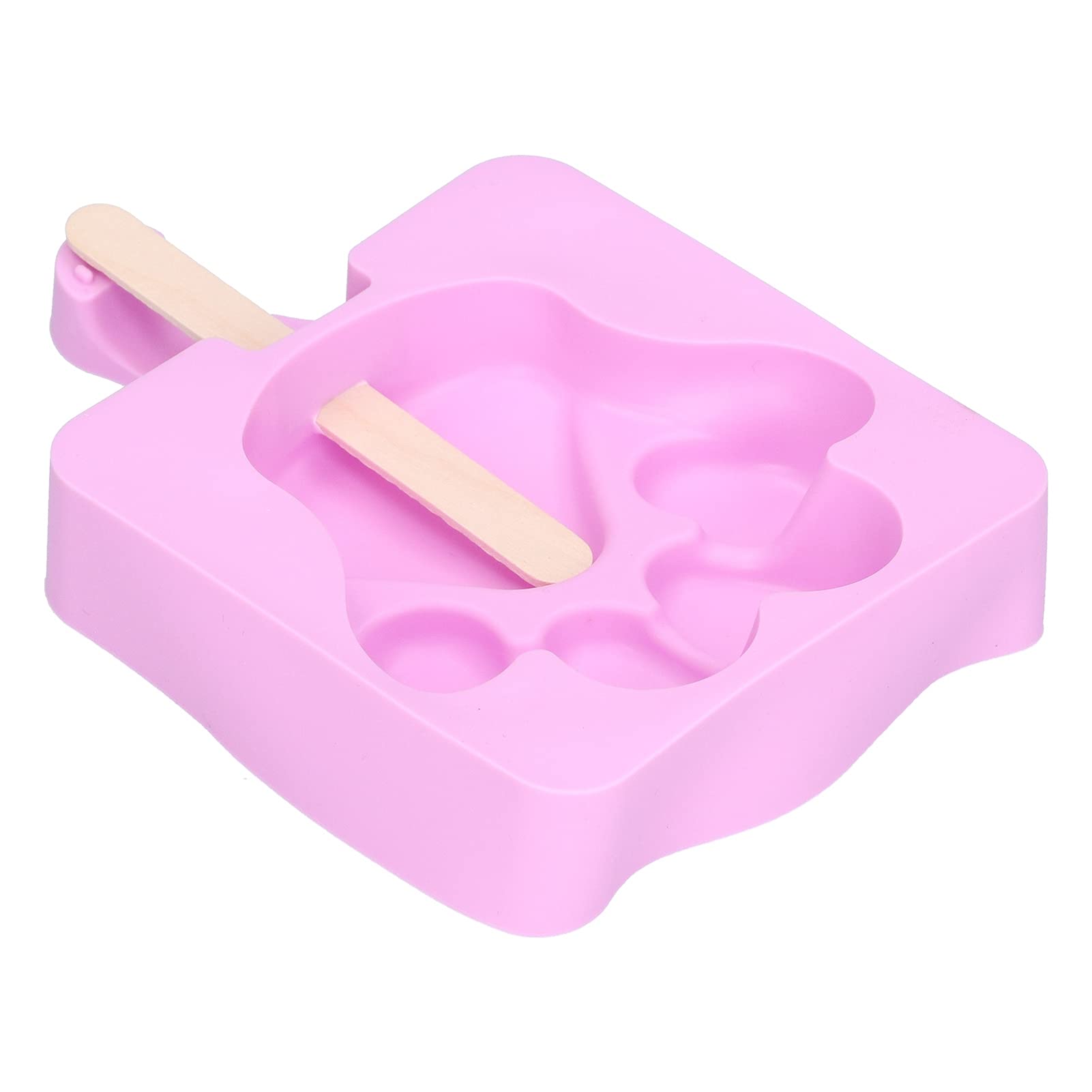 3 moldes de silicona for paletas con diseño garra gato. Moldes for helados for y pasteles