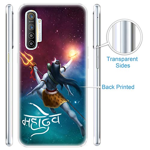 Image of Fashionury inchBHAGWAN Shiv Printed Soft Back Cover Case for Realme XT /Designer Back Cover for Realme Xt