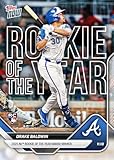2025 Topps Now Drake Baldwin #OS1 2025 NL Rookie of the Year Award Winner Atlanta Braves Rookie RC Baseball Card