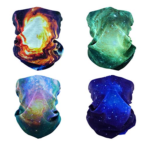 Image of Elastic Headwear Bandana Headband Half Face Mask Scarf Neck UV Sun Protection
