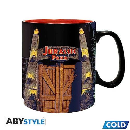 ABYstyle - Jurassic Park Heat Change Mug with Large Container