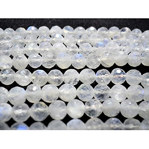 Perles pierre de lune arc-en-ciel LKBEADS rondelles 5mm pour raviver vos bijoux ternes