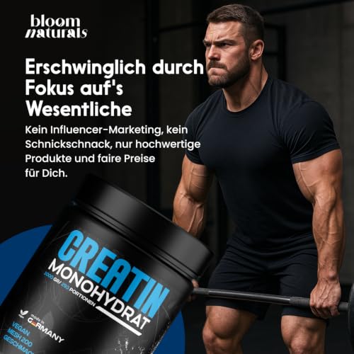 Creatin Monohydrat Pulver Pulver 1 kg / 1000g - Ultra Reines Kreatin – Ansicht 6