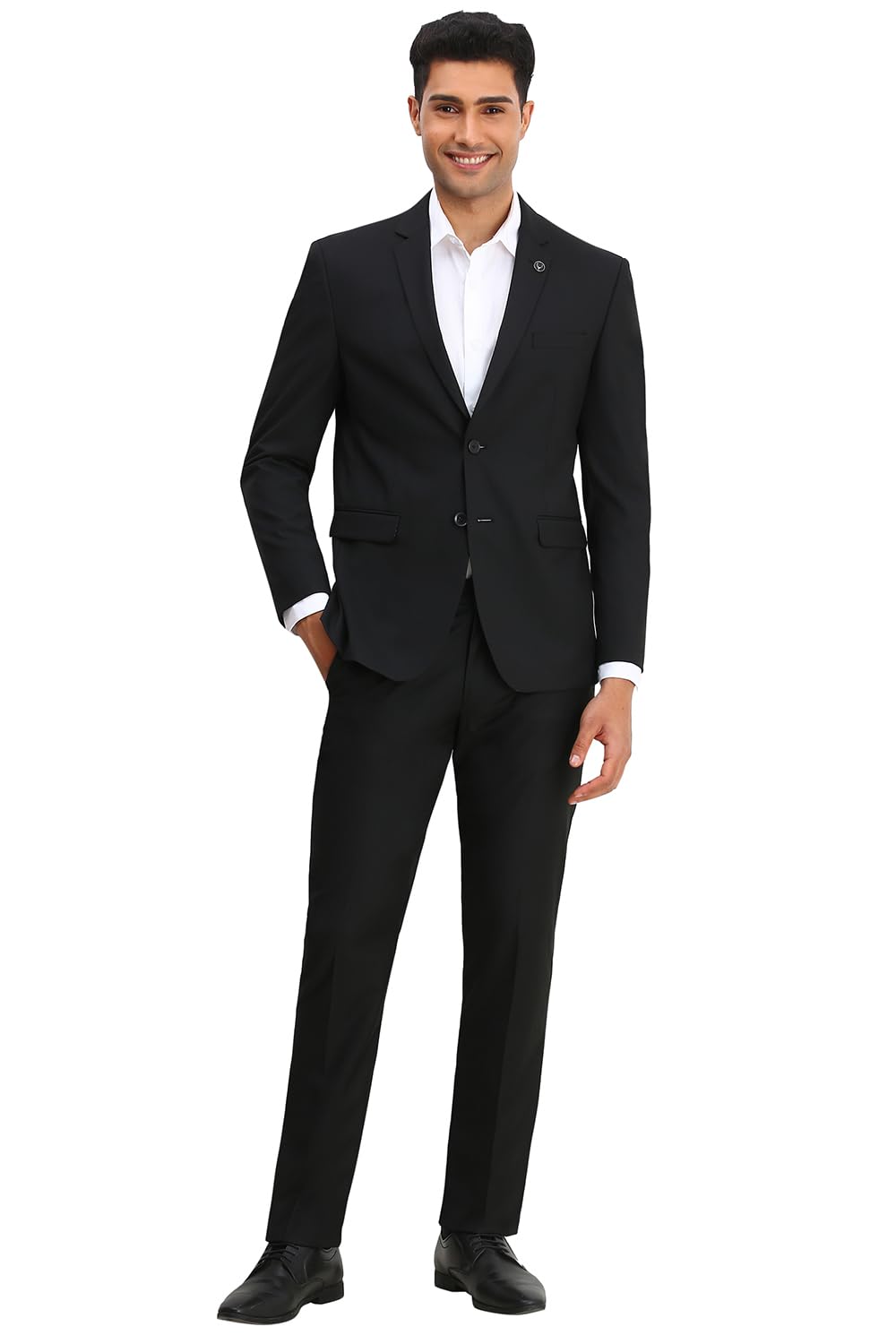 allen solly Men's Polyester Blend Two Piece Suit-Dress Set-picture-37