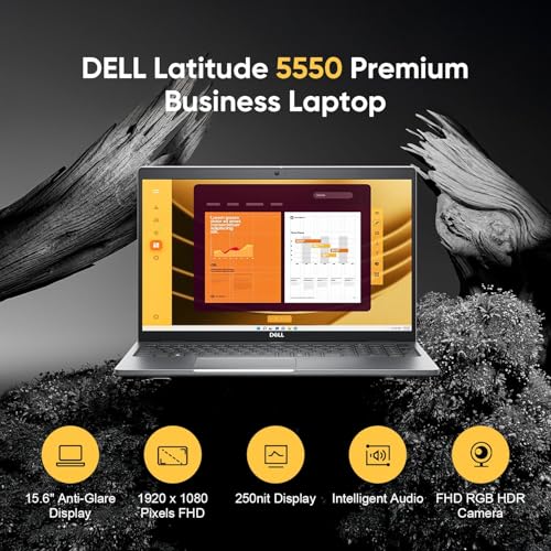Image of Dell Latitude 3540 15 15.6 inch Touchscreen FHD Business Laptop Computer, 13th Gen Intel 10-Core i5-1335U (Beat i7-1270P), 32GB DDR4 RAM, 1TB PCIe SSD, WiFi 6E, Bluetooth, Type-C, Windows 11 Pro