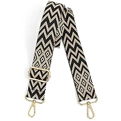 Wide:1.5"(3.8cm) Black & Brown