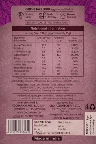 Image of New Lobo's Forasta Signature Dark Hot Chocolate | Premium Dark Cocoa - 50% | Low Sugar | Cafe Styled Thick Beverage | 200g
