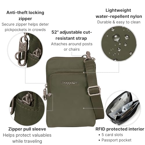 Image of Baggallini Anti-Theft Activity Crossbody Bag