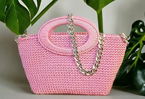 Corde macramé 2mm rose clair lot de 3 écheveaux polyester - 7