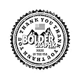 BOLDERGRAPHX 6075 Diver Down 6 Pack Various Sizes Vinyl Decal for Bumpers, Windows, laptops or Any Smooth Surface