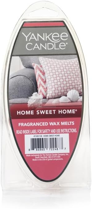 Yankee Candle Home Sweet Home Wax Melts 6 Count (Pack of 3) Ideal for Use in All Wax Warmers Perfect for DIY Candle Making Home Sweet Home 6 Count (Pack of 3) image 2 of 4 B08XJQ3KF1