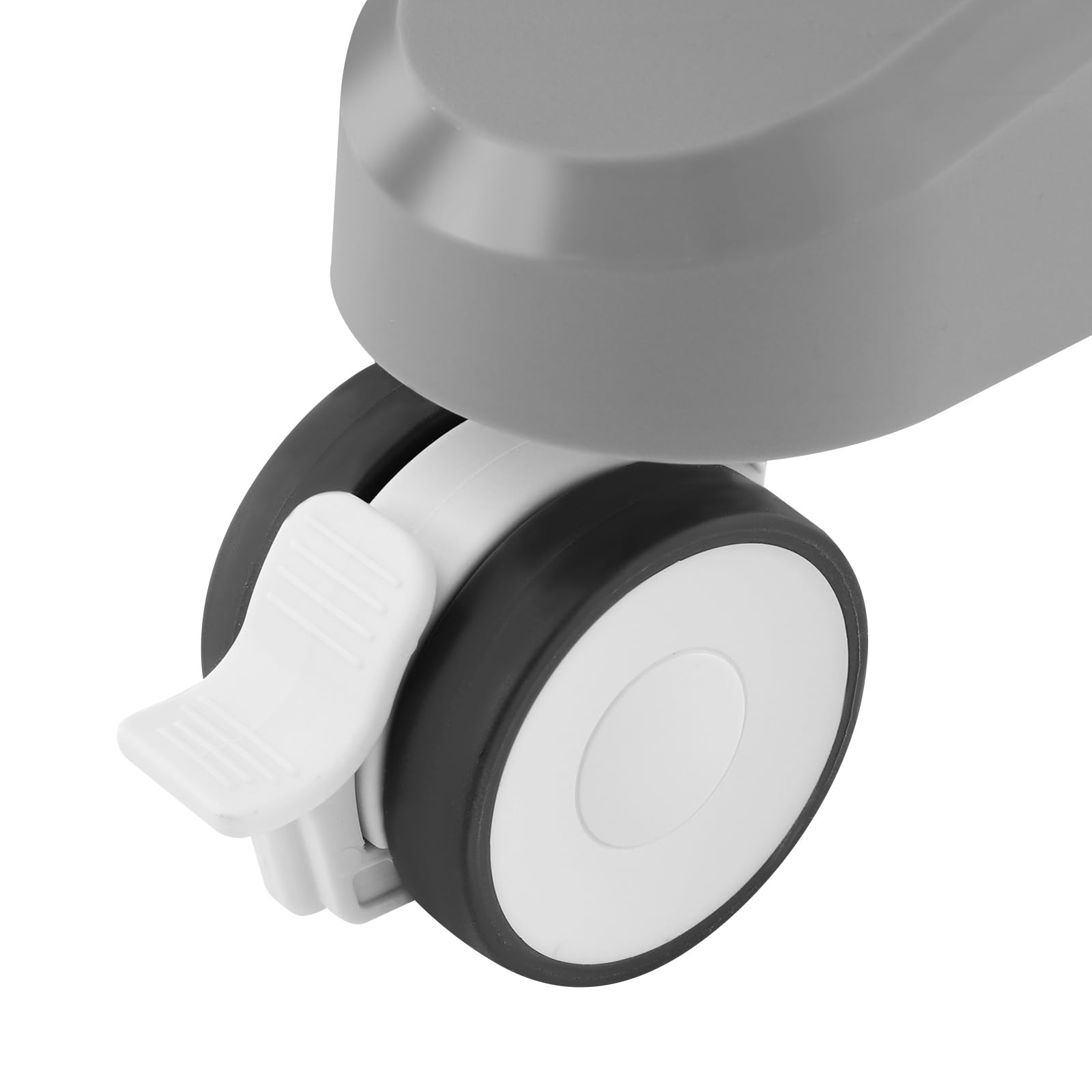 Cochecito médico de laboratorio con palé de dos pisos y 1 estante superior, carrito de laboratorio con ruedas de material ABS, 60 kg, carro médico para laboratorio, clínica, hospital, salón