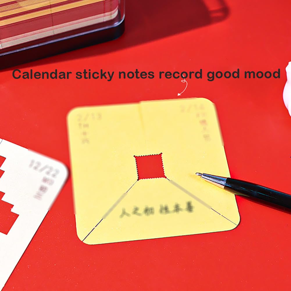 3D-Notizblock, Tischkalender, 3D-Kalender-Notizblock