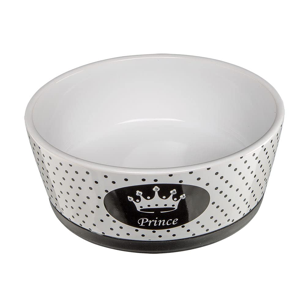 Ferplast Alya Ceramic Feeding Bowl for Cats and Dogs, 18.3 x 7.2 cm, 1.1 Litre