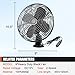 CRAFTZONE 12V Fan RV|Truck Cooling Heavy Duty 8