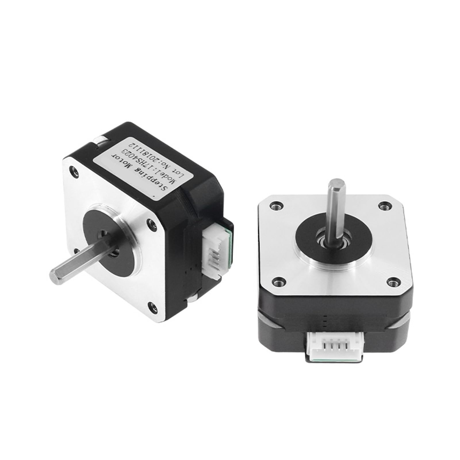 stopni DC silnik krokowy Silnik krokowy Nema17 17HS4023 42BGYH 4-żyłowy 1,0 A 13 N.cm do maszyny do grawerowania laserowego CNC i drukarki 3D silnik krokowy do naleśników(17HS4023 XH2.54,5PCS)