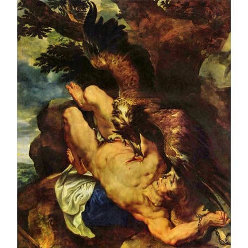 Toile Prométhée enchaîné de Rubens ARTICULOZY pour décorer un salon élégant ou un bureau
