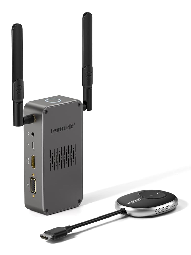 Lemorele Wireless HDMI Transmitter and Receiver, Wireless