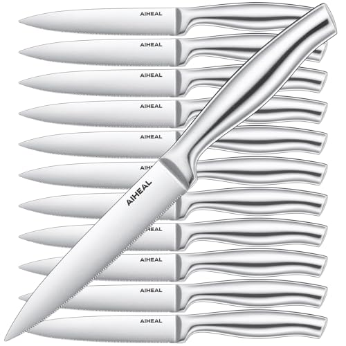 Aiheal 12-Piece Micro-Serrated Set