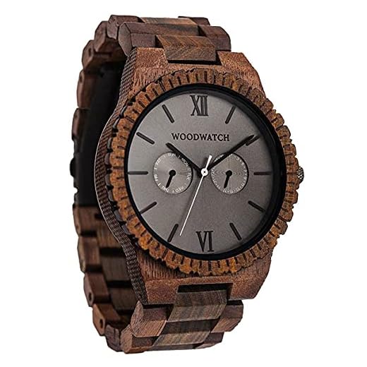 Urban Jungle | Reloj de Madera Hombre de Pulsera Premium | Wood Watch for Man | Producto Eco Friendly, plantamos 1 árbol por Cada Reloj