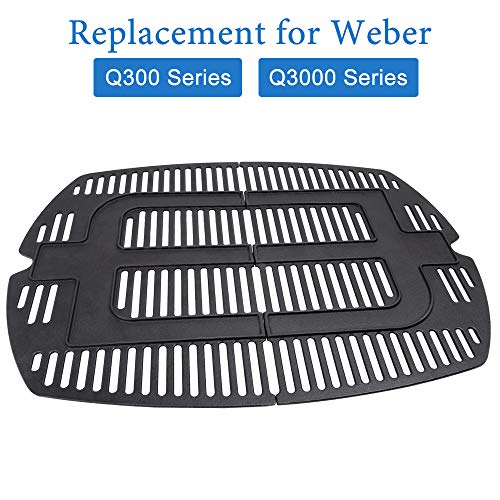 Hosom 7646 Porcelain Cast Iron Cooking Grates for er Q300, Q3000