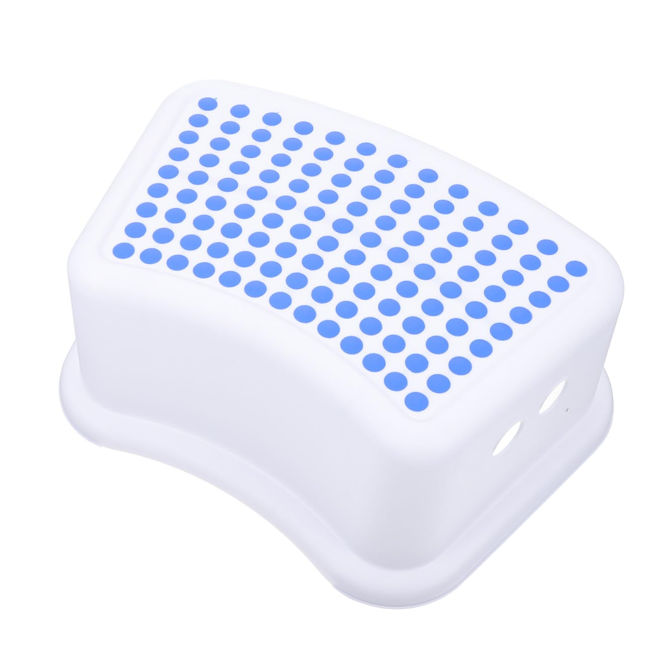 Repose-pieds enfants plastique bleu tabouret de bébé