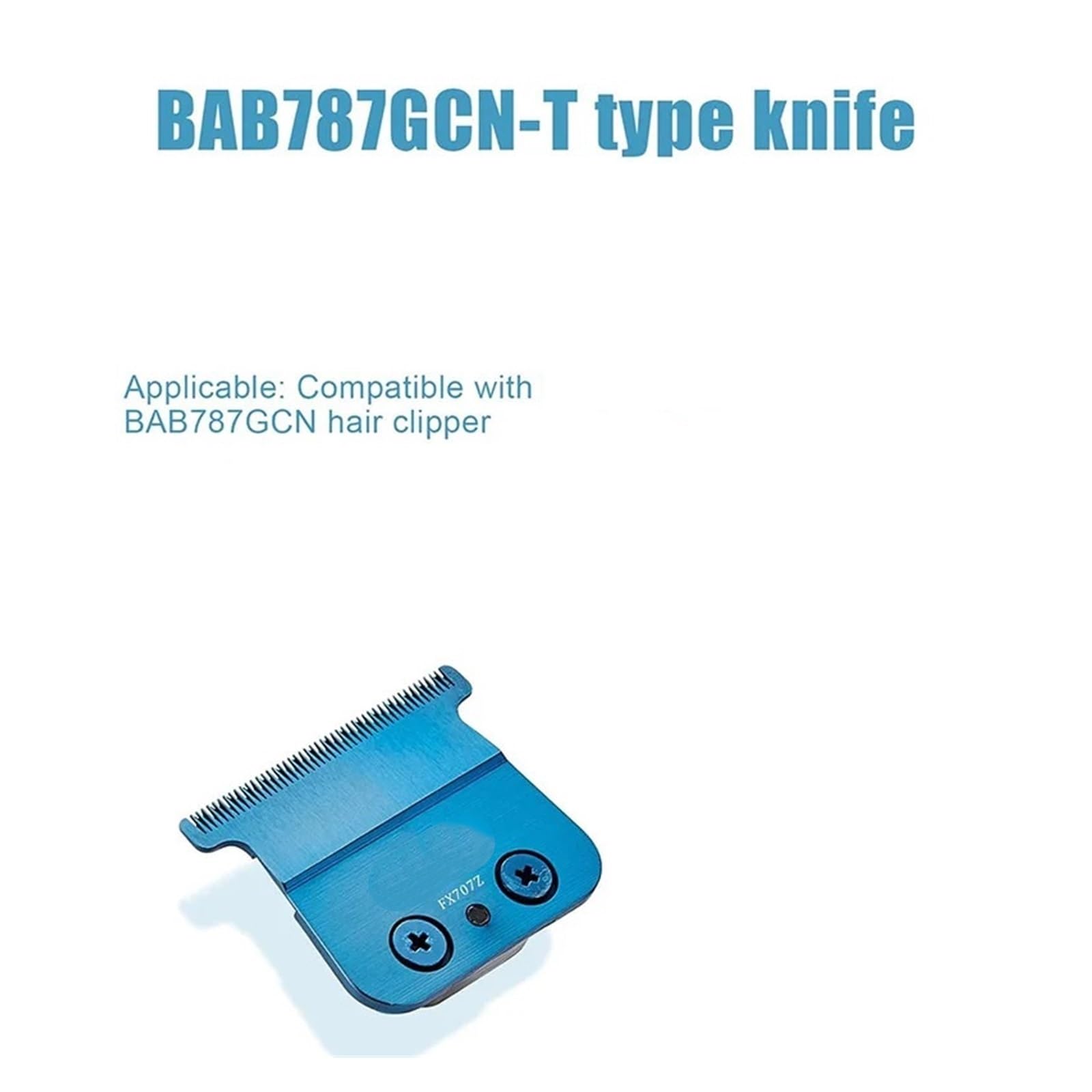 Lame Di Ricambio FX707Z, Compatibili Con BaBylissPRO, FX787 FX726 | Parti blu del tagliacapelli