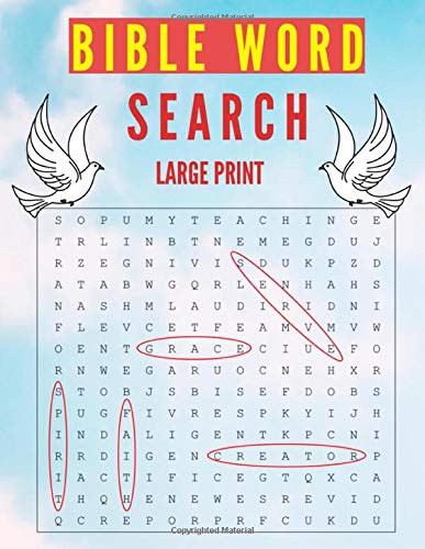 christian word search puzzles find the words a large