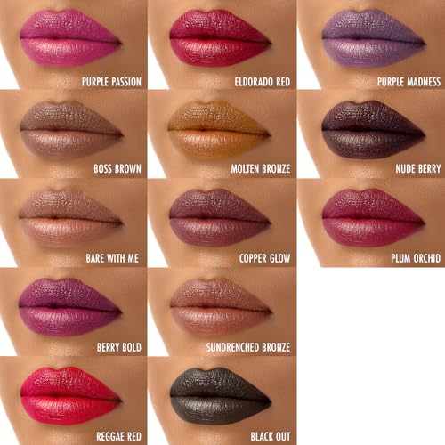 Black Radiance 5011A Perfect Tone Lipstick Lip Color Boss Brown thumb #2